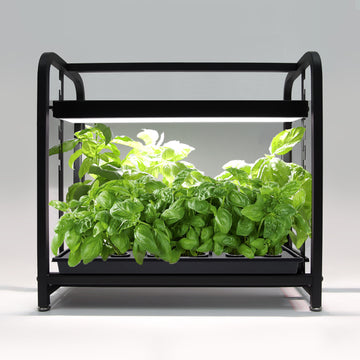 0.58m Full Spectrum LED Grow Light 24W 48W Adjustable Iron Plant Stand for Indoor Gardening, Seedlings