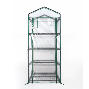 LED Indoor Greenhouse | 4-Tier Home Grow Kit for Herbs, Vegetables & Mushrooms