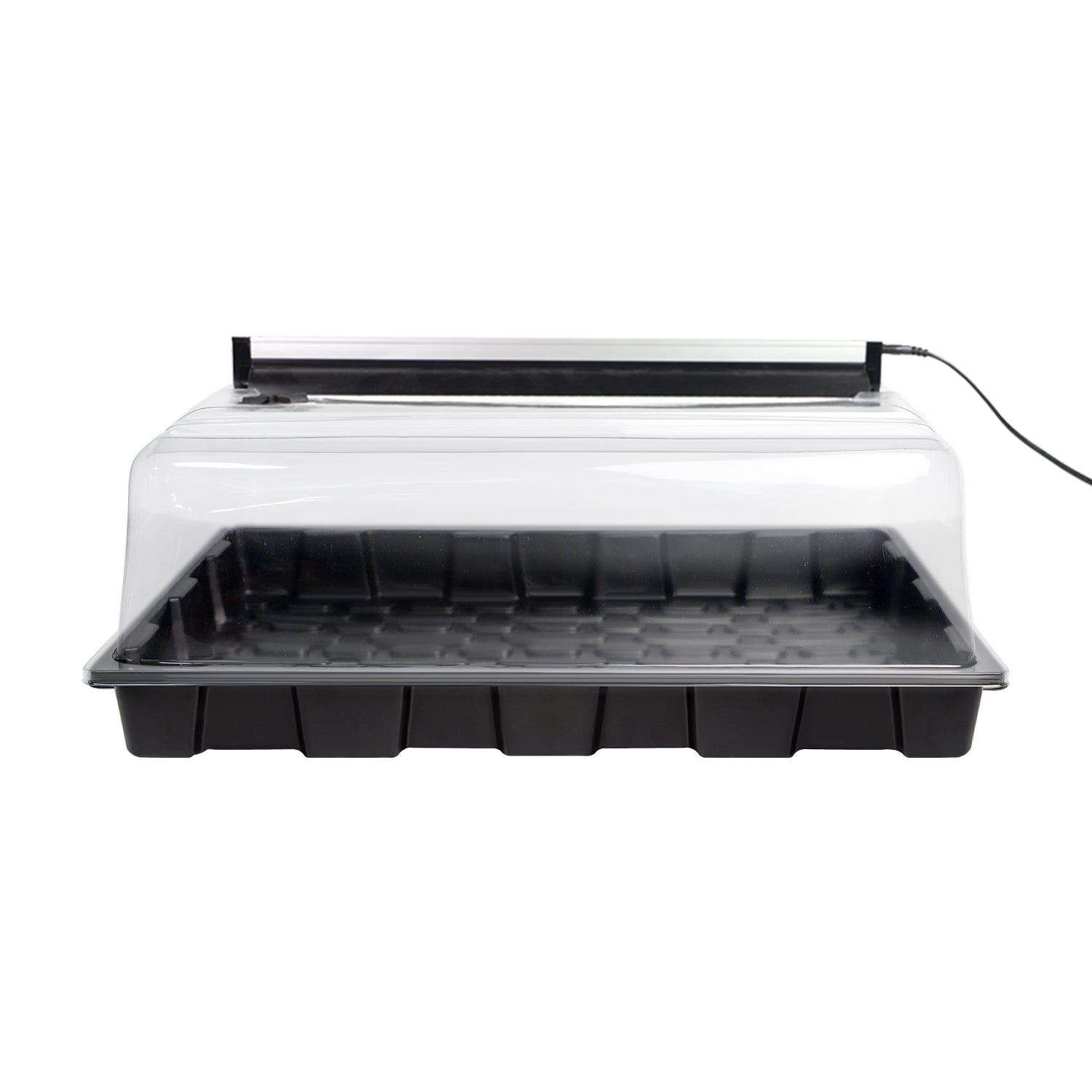 Germination Kit Plastic Seed Starter Tray with Grow Lights for Indoor Planting