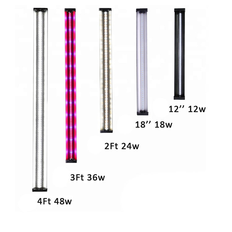 EDK 4ft 48w 6400k Full Spectrum LED Grow Light for Commercial Indoor Farms, Grow Tents, Vertical Gardens